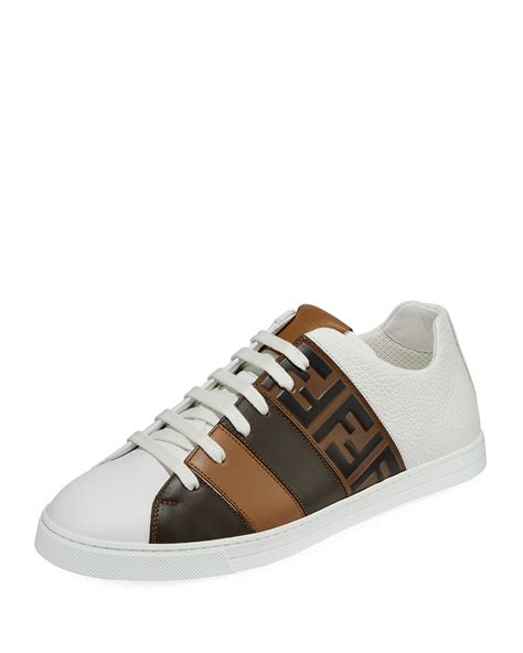 fendi low sneakers|Fendi men's low top sneakers.